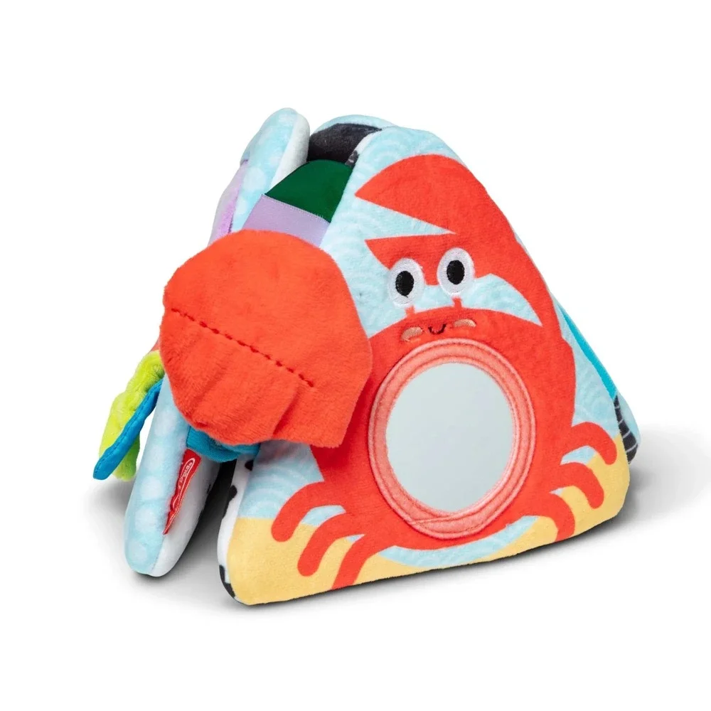 Melissa & Doug Ocean Tummy Time‎ Triangle Baby Toy Infant Developmental NEW